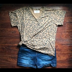 Leopard Print Tee